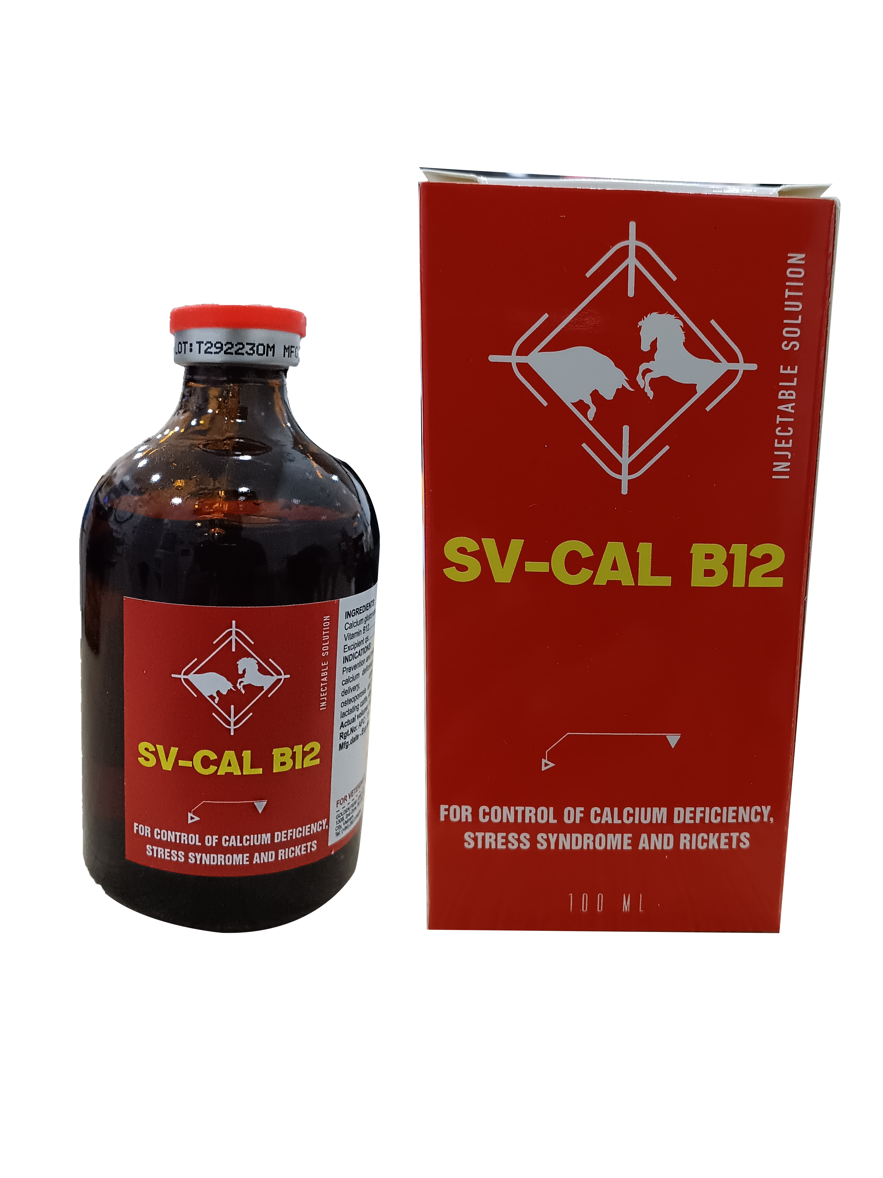 SV-CAL B12 دواء خاص بالحيوانات في مستودعات انطلاقة